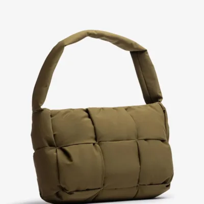 ZJanis Bolso Trenzado Olive