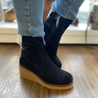 Botin Ante Azul Marino