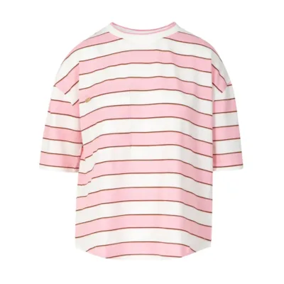 Camiseta de punto a rayas