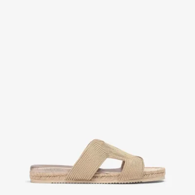 Sandalia plana de soutache mumm