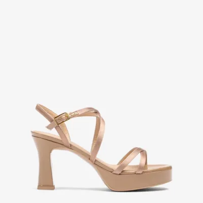 Sandalia de vestir con plataforma