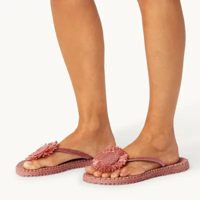 chanclas rouge ilse jacobsen flor grande