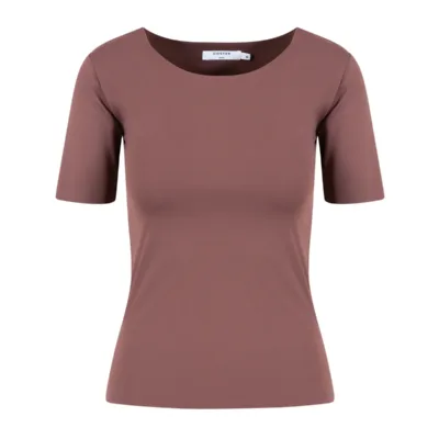 camiseta elastica rosa