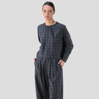 Pantalón Estampado Geométrico